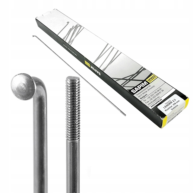 

Szprycha Sapim Leader 2* 252MM Srebrna Z Nyplem