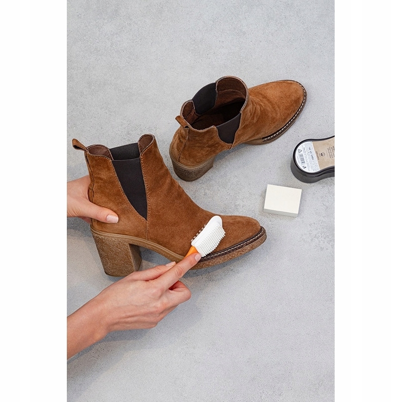 KOSTKA GUMKA CZYŚCIK DO ZAMSZU NUBUKU DO SKÓRY Model Cleaning Cube