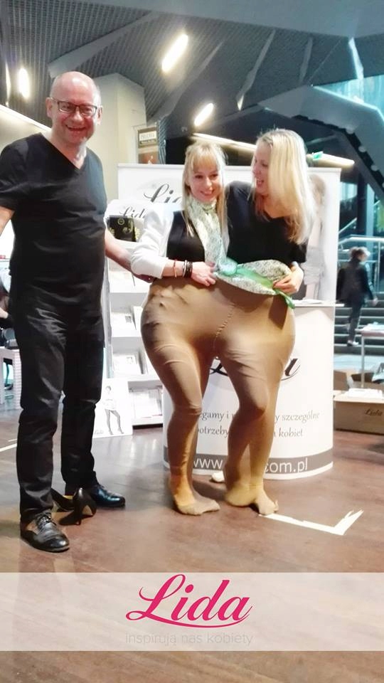 RAJSTOPY Lida Plus Size ++ 20den laycra, biodra -170cm Wzór dominujący bez wzoru