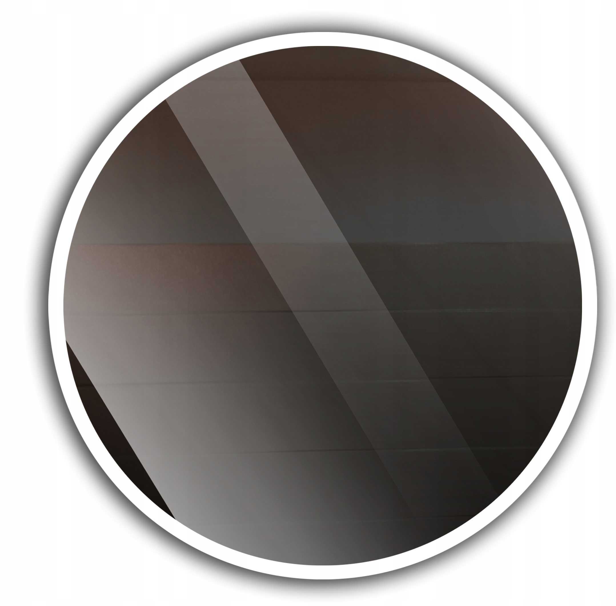 

Lustro koło okrągłe fi 60cm podświetlenie Led