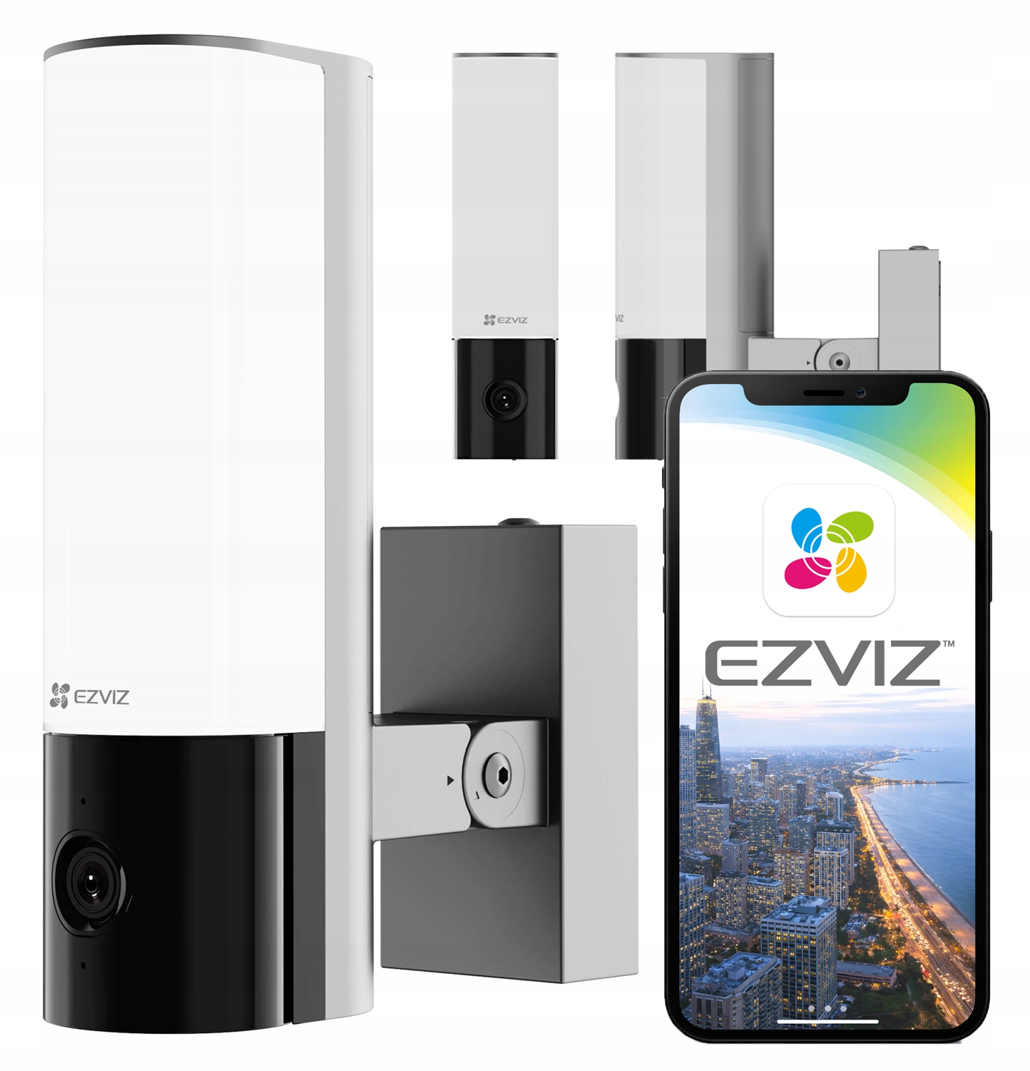 WiFi kamera s lampou Ezviz EL3 Funkcia rozpoznávania tabuliek