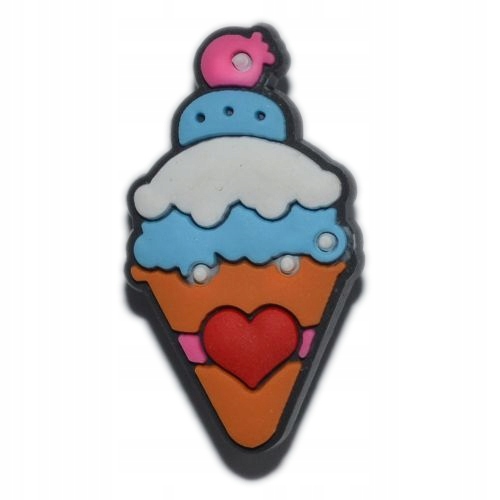 

Food - Przypinka do Crocs - Lody - 2498