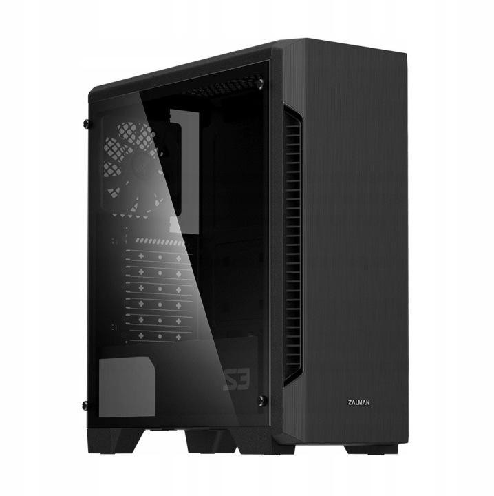 Počítačová Skříň Zalman S3 MID Tower Atx Usb 3.0 Černé K Case Gaming