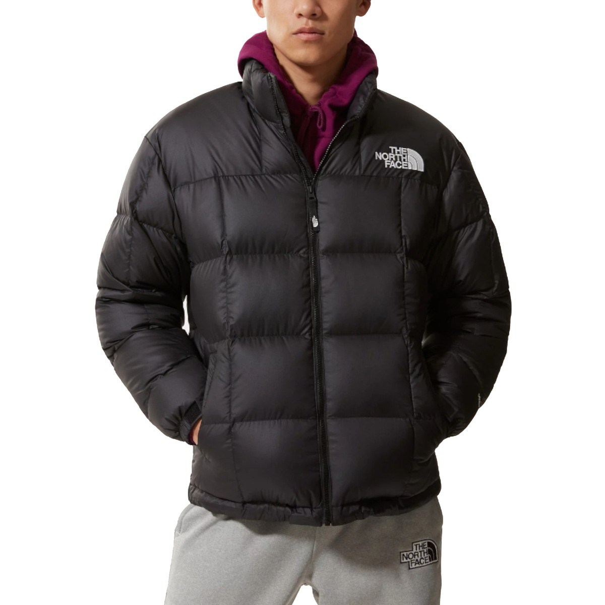 Męska Kurtka Puchowa The North Face Lhotse NF0A3Y23YA7 Black L