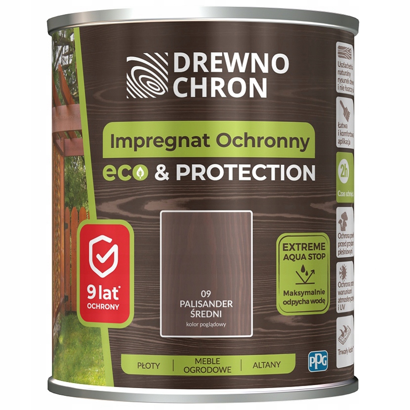 

Impregnat Eco Drewnochron Palisander Średni 4,5L