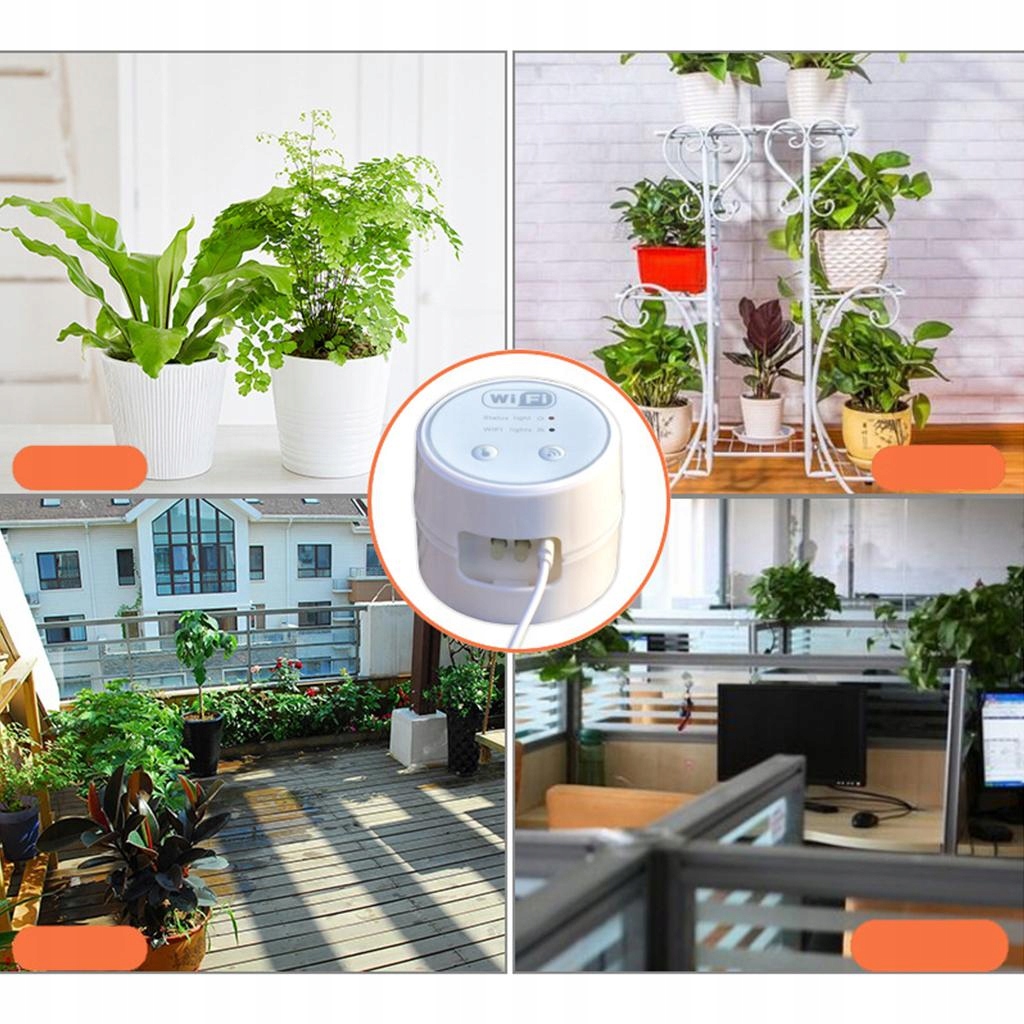 Zestaw do automatycznego nawadniania kroplowego WiFi 10 doniczek do Kod producenta Yes688d9A