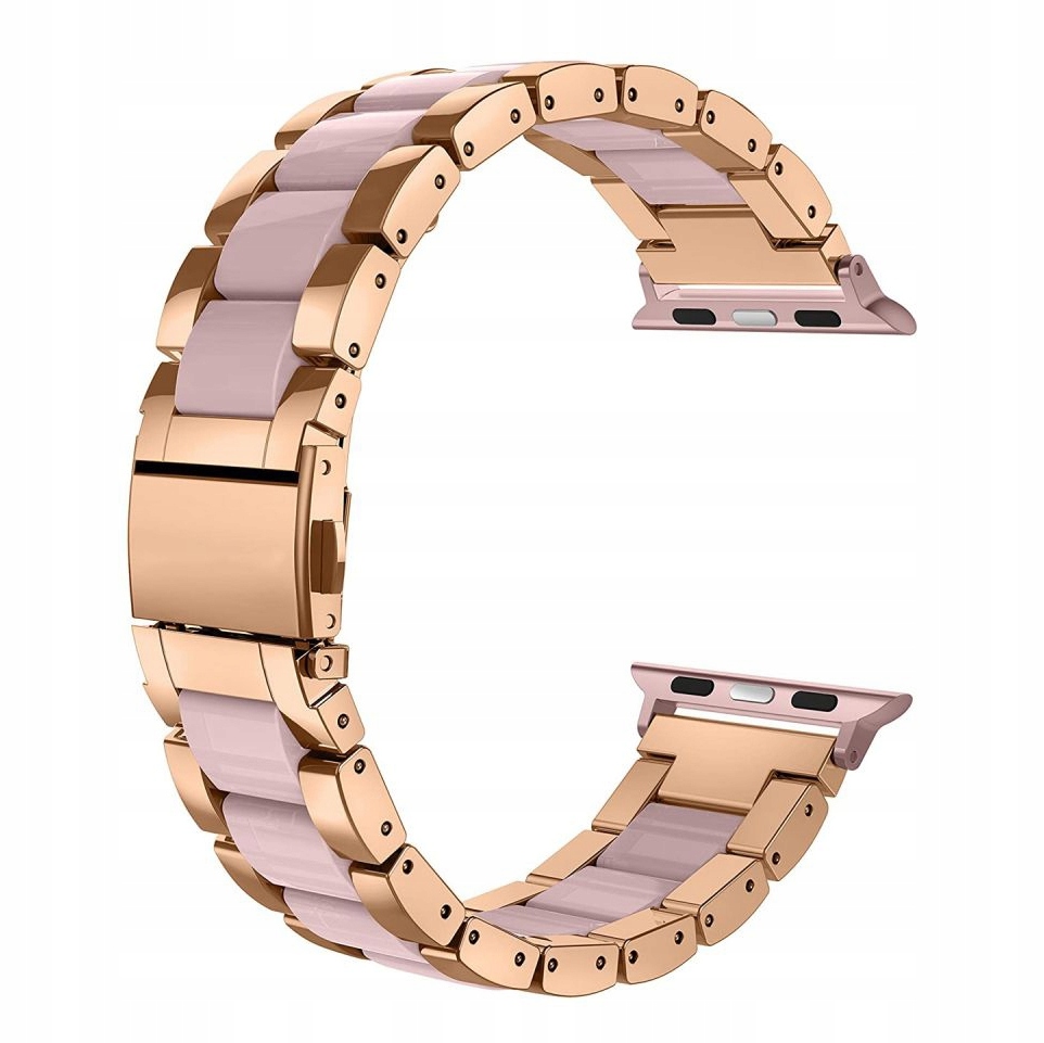 

Stalowa Bransoleta do Apple Watch 7 41mm, Pearl