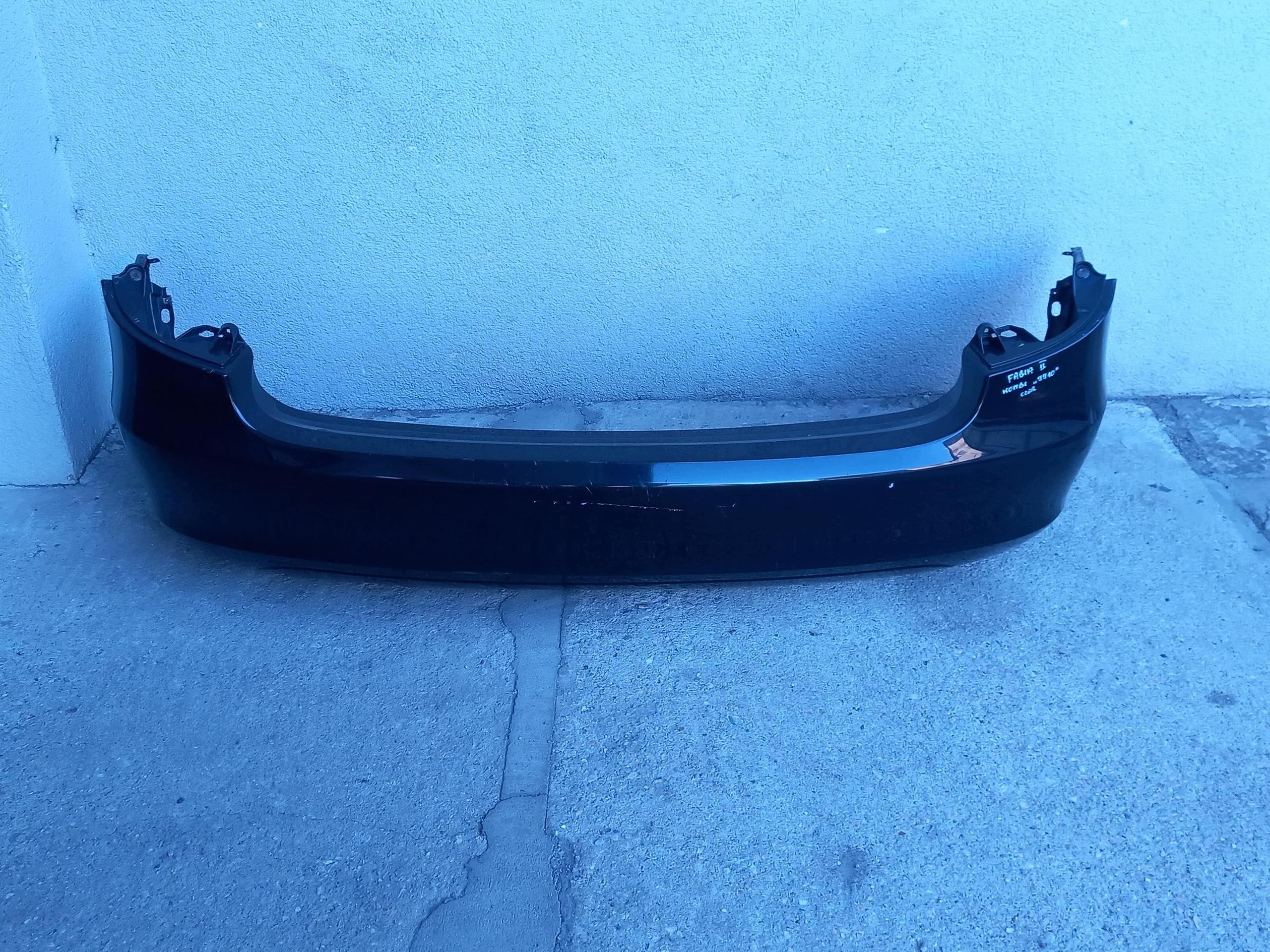 bumper rear complete SKODA FABIA II KOMBI 9910 07-14