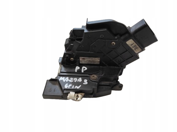 MAZDA 3 I 1 BK LIFT 06- ZAMEK PRAWY PRZÓD 6PIN 3N6A-A21812DF