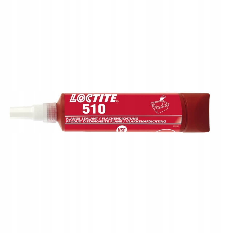 Loctite 510 250 ml ružový vysokoteplotný tesniaci prostriedok na rúry