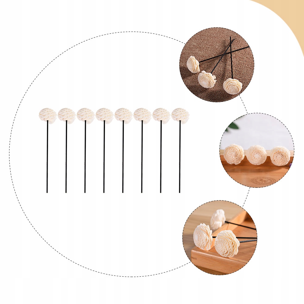 8 SZT. DYFUZOR AROMATERAPII DYFUZOR PERFUMU trzcinowego Rodzaj dyfuzor
