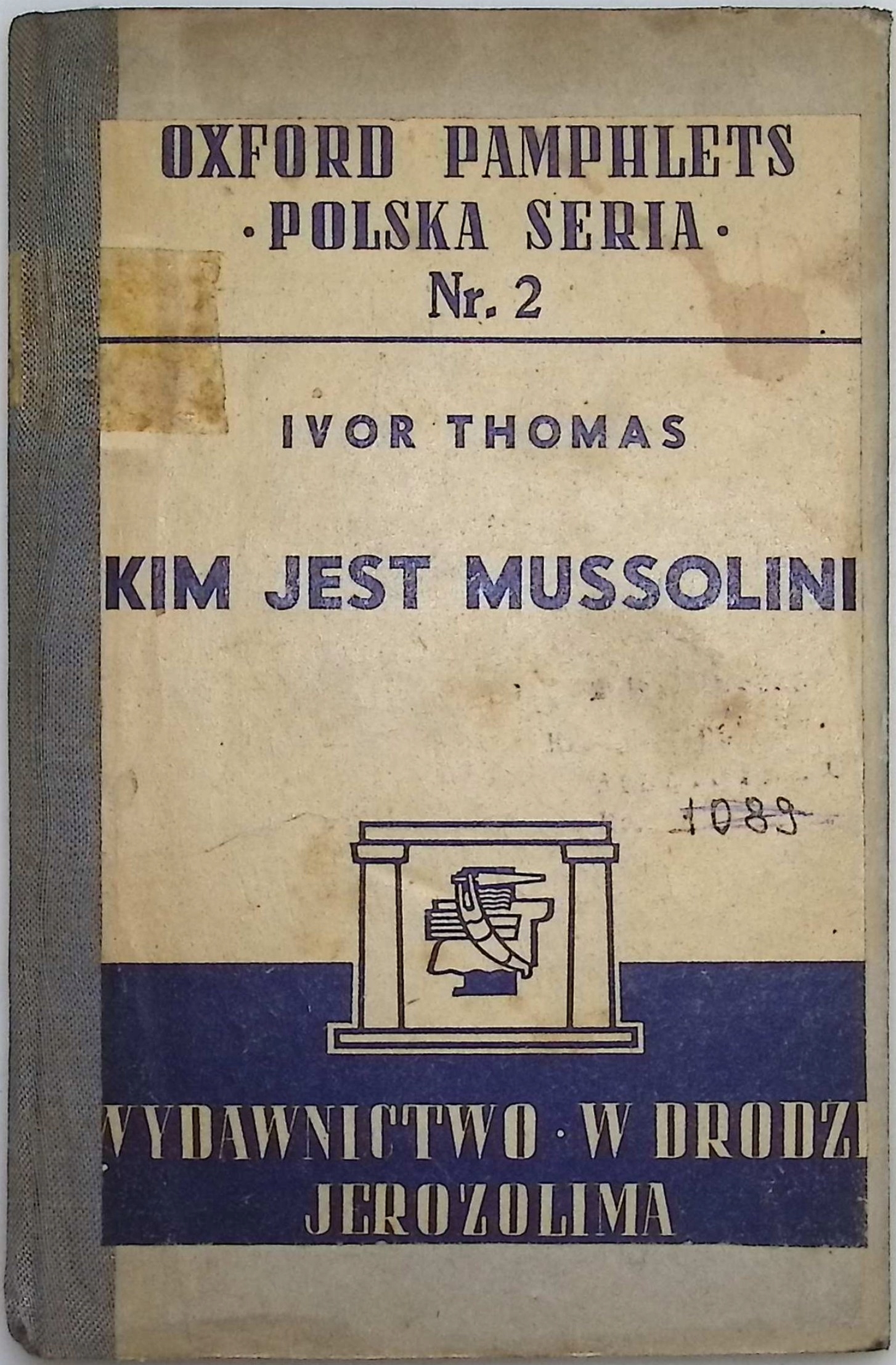 Kim jest Mussolini (1942 r.) - Ivor Thomas
