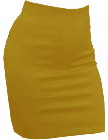 

XXL Mini Miodowa tuba obcisła spódnica dopasowana