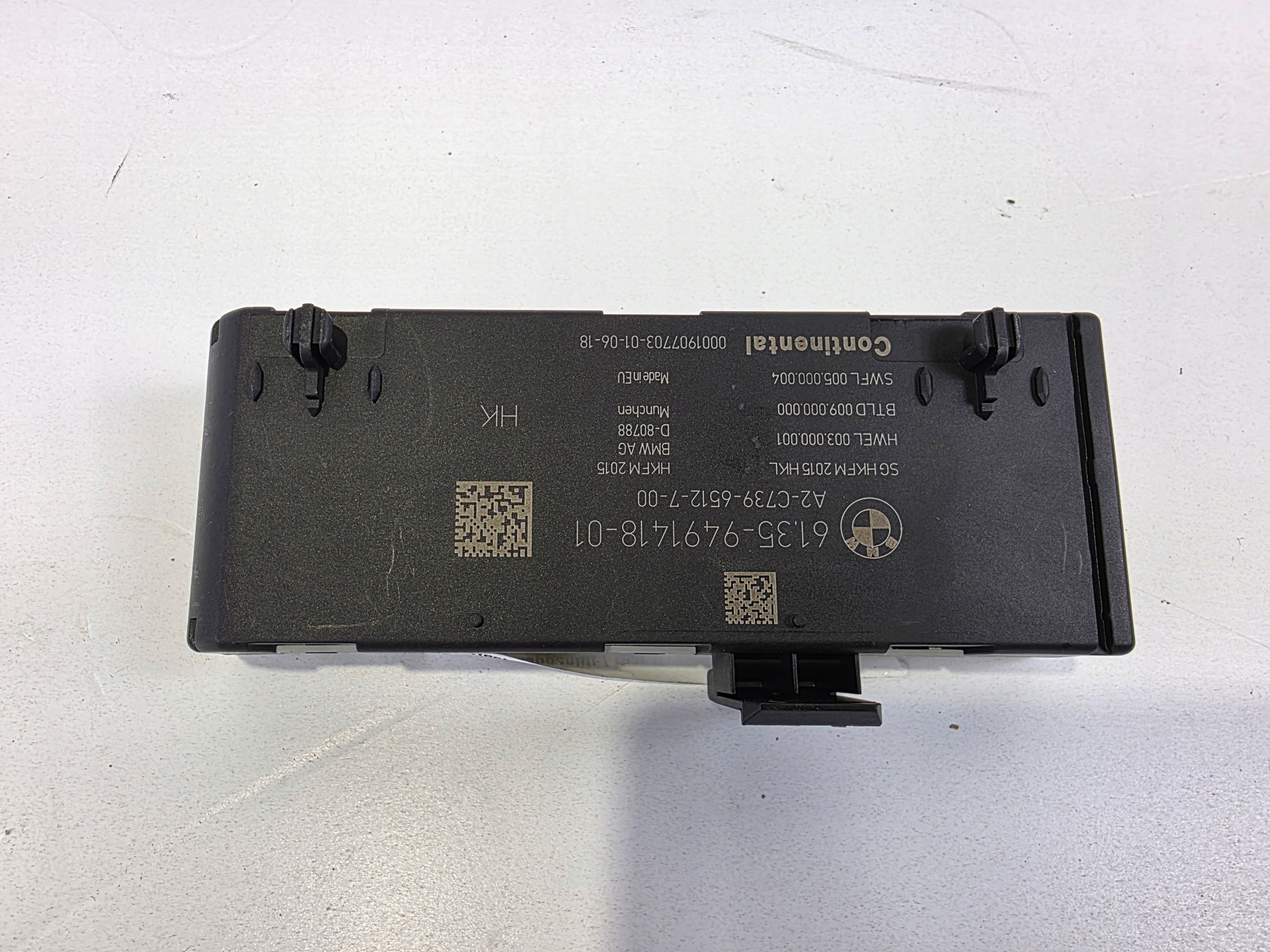 module control unit bonnet BMW G12 9491418