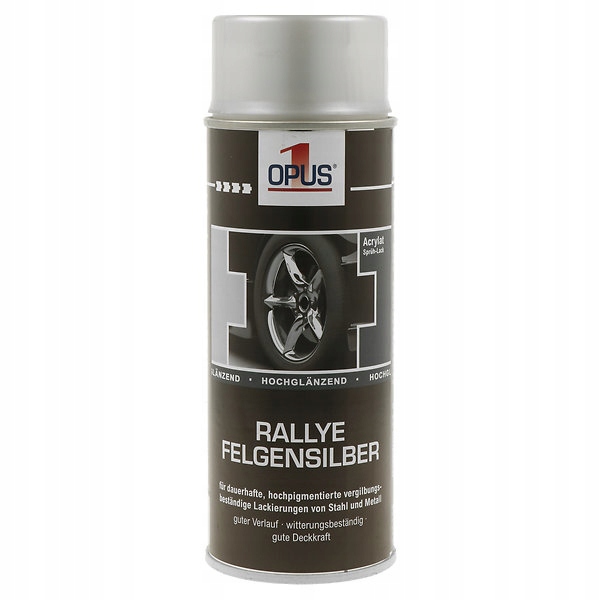 Opus1 Lakier farba do felg Srebrny Spray 400ML