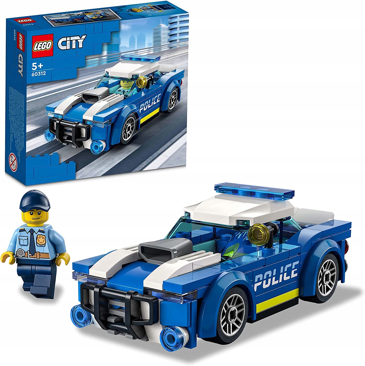 

Lego City Radiowóz Auto Policja 60312 Wyścigówka