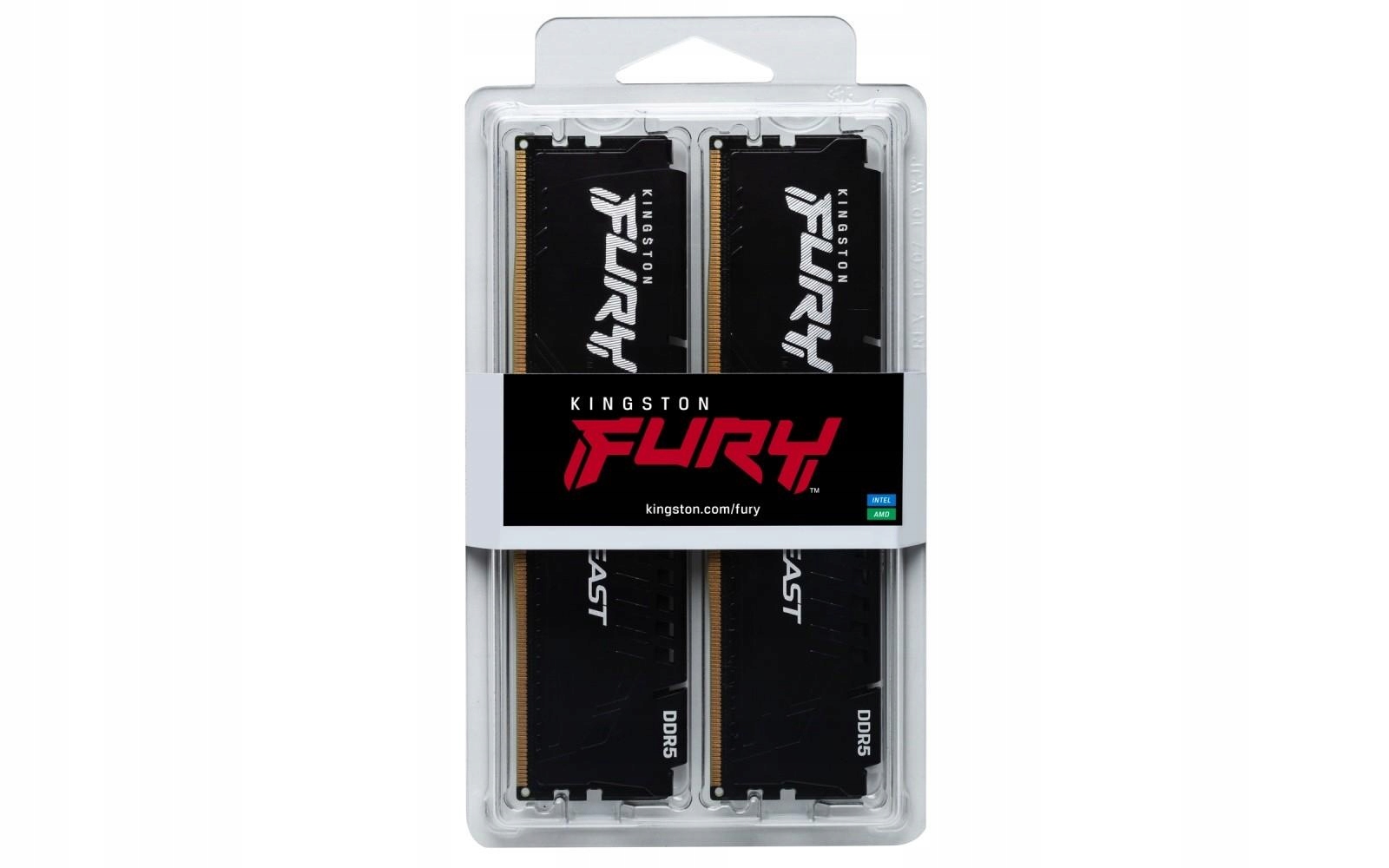 32GB DDR5 6400MT/S CL32 Dimm/kit Of 2 Fury Beast Black Expo