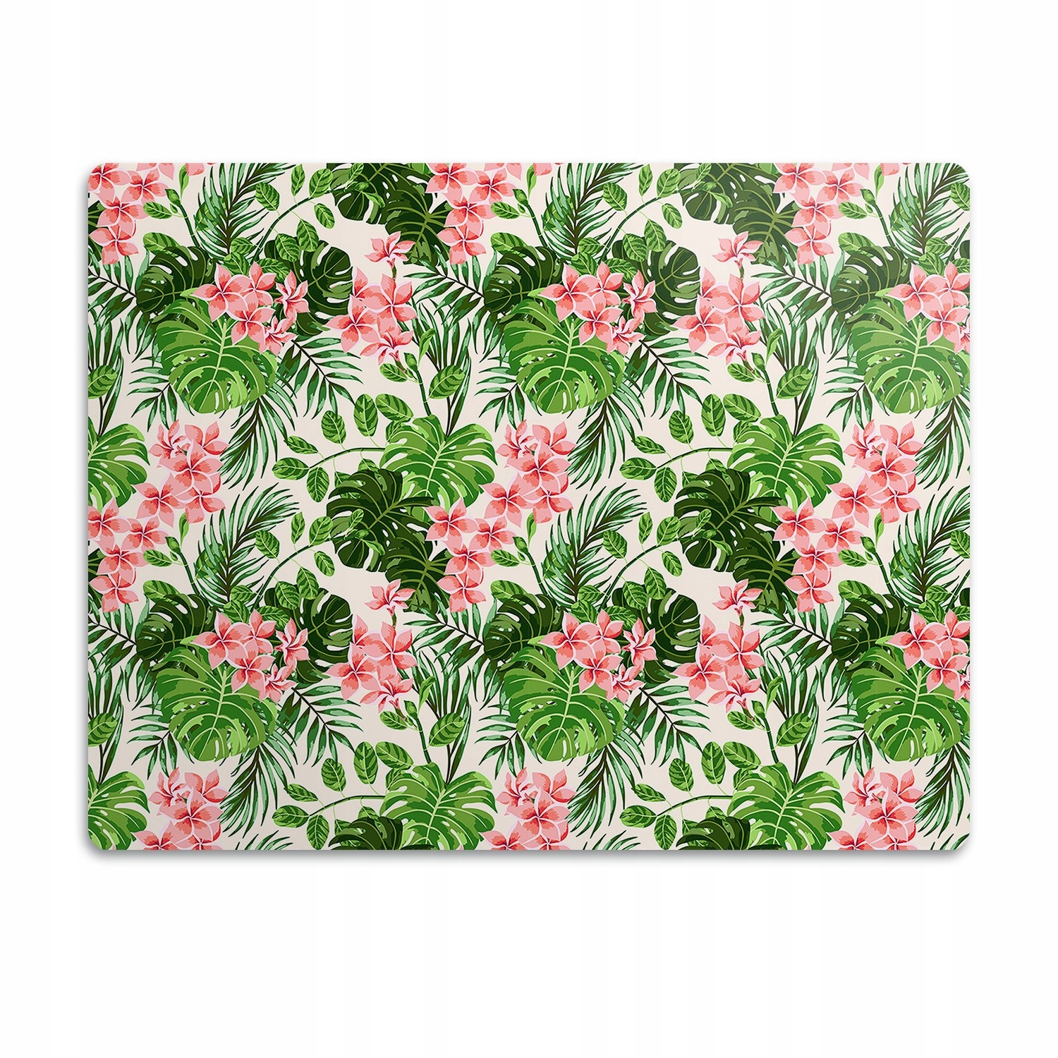 Levně Podložka pod misku pro mazlíčka Hibiskus 60x40 cm