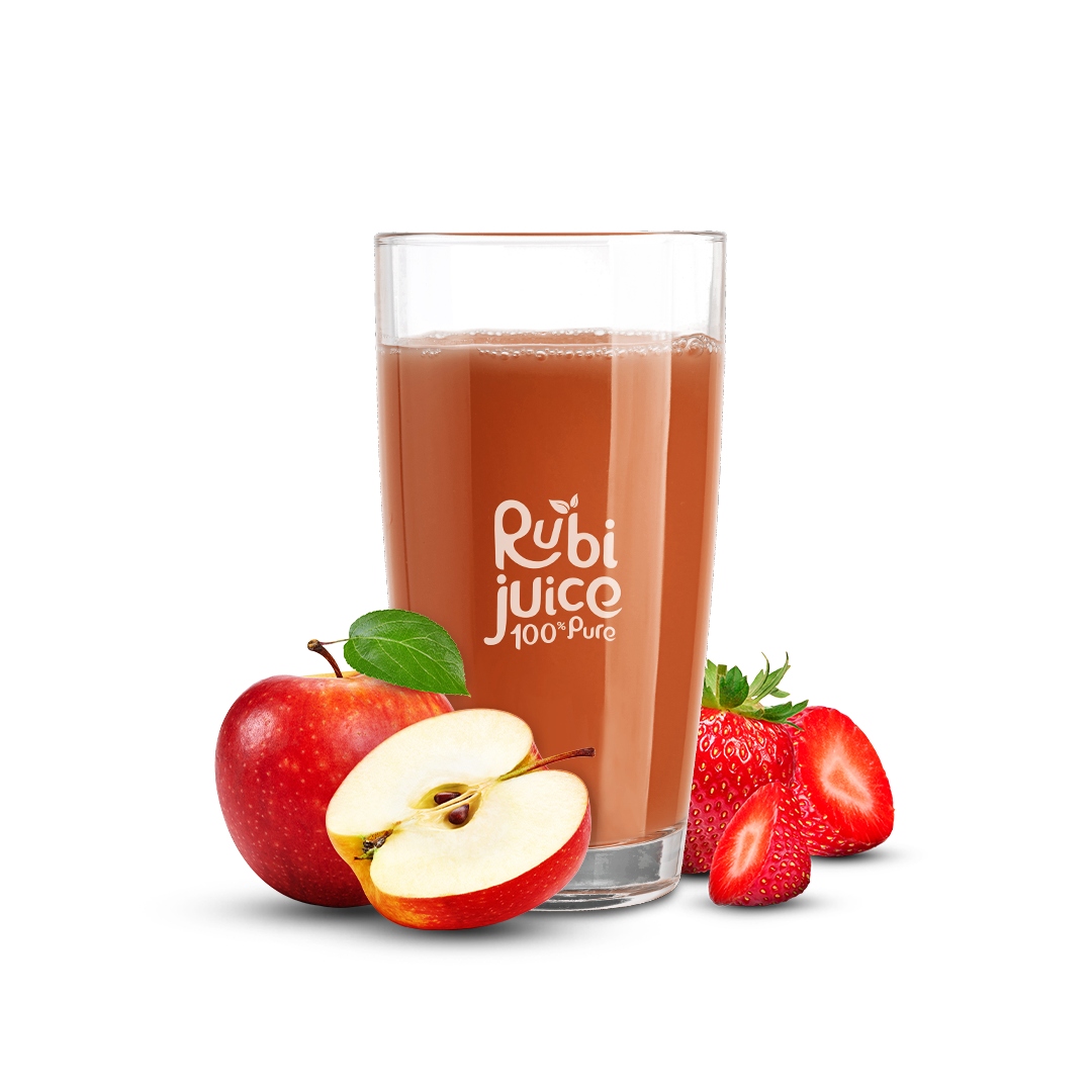 SOK JABŁKO-TRUSKAWKA 80%-20% 5L RUBI JUICE NFC