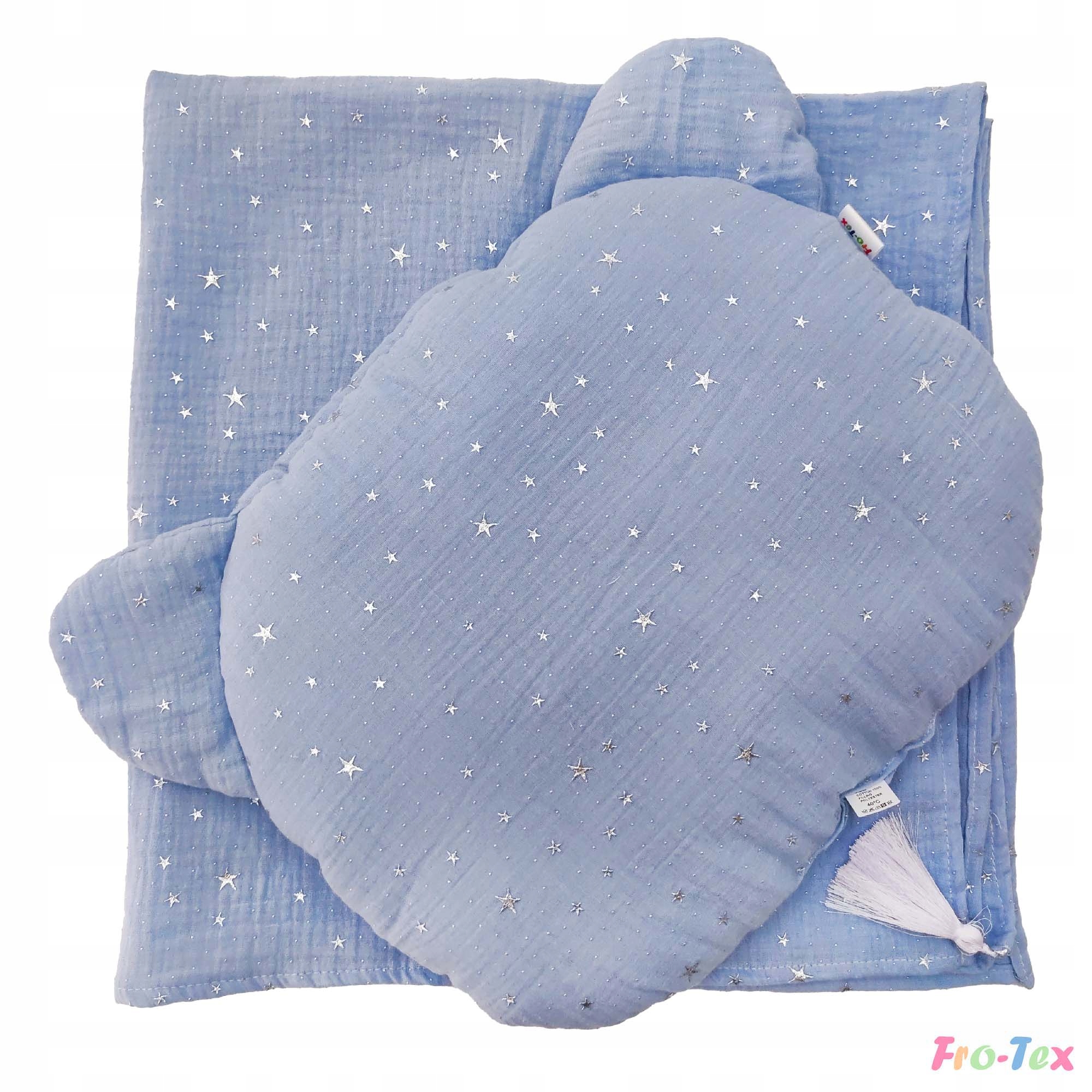 

Zestaw niemowlęcy z poduszką Miś