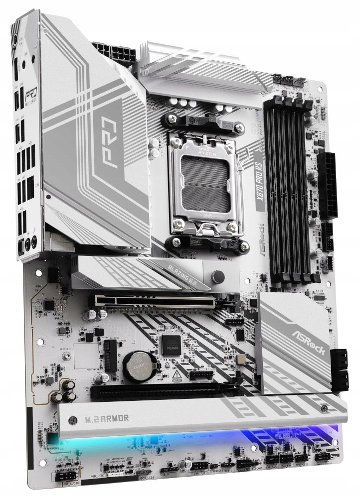 ASRock X870 Pro Rs Amd X870 AM5 4x DDR5 DIMM 3x M.2 Hdmi Usb-c