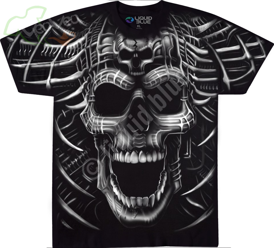 Psycho Lebka Liquid Blue M