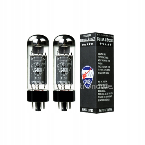 EL34 Premium S4GB – 2 ks – vybraný pár