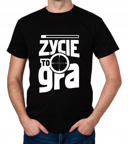 

koszulka Życie To Gra prezent