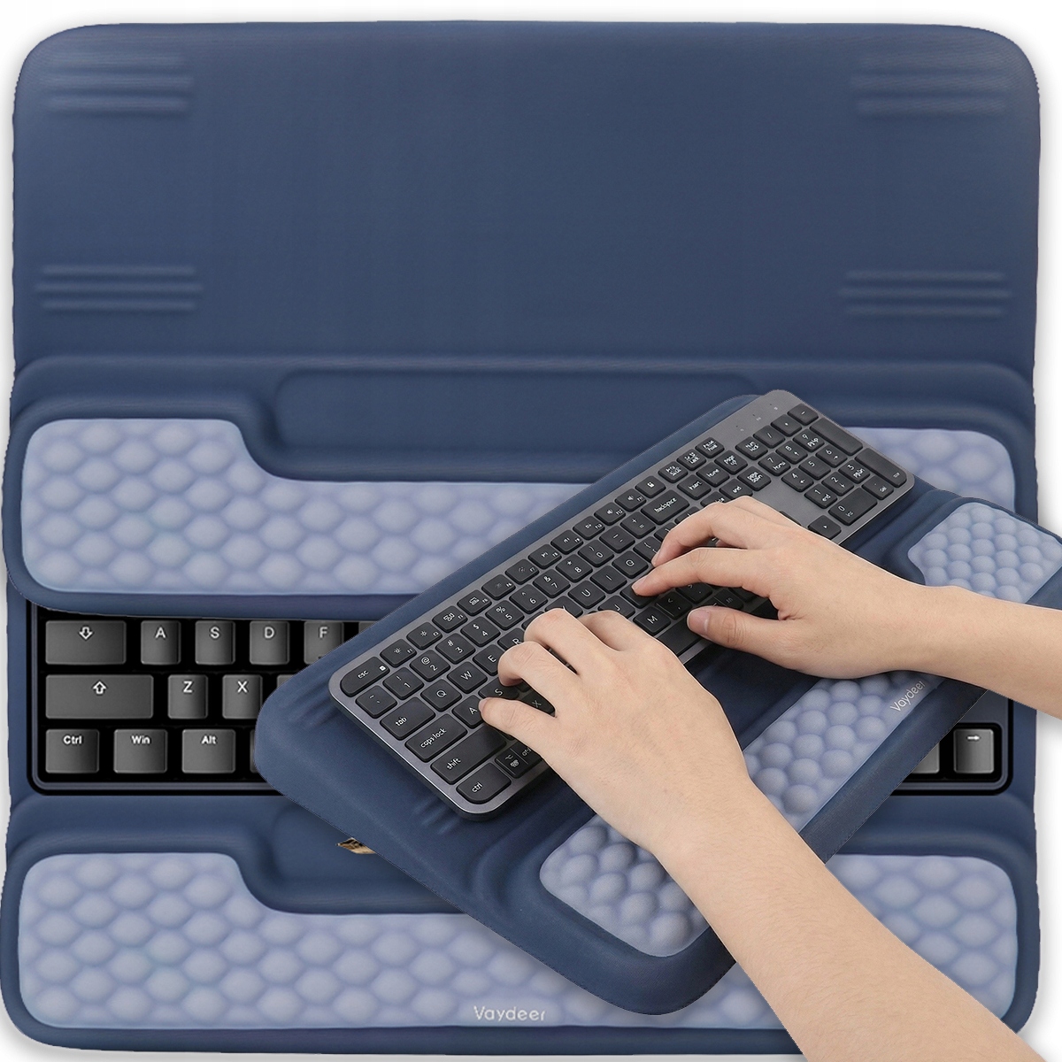 Podložka Pod Zápěstí Pro Herní Klávesnici S Podstavcem A Úložným Prostorem