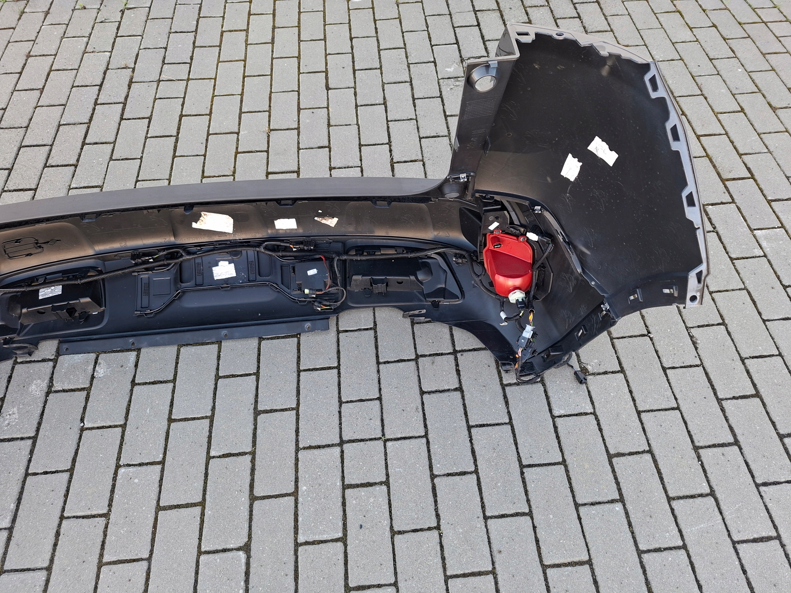 bumper rear part rear PDC bundle complete GT-LINE PEUGEOT 3008 II EVLC