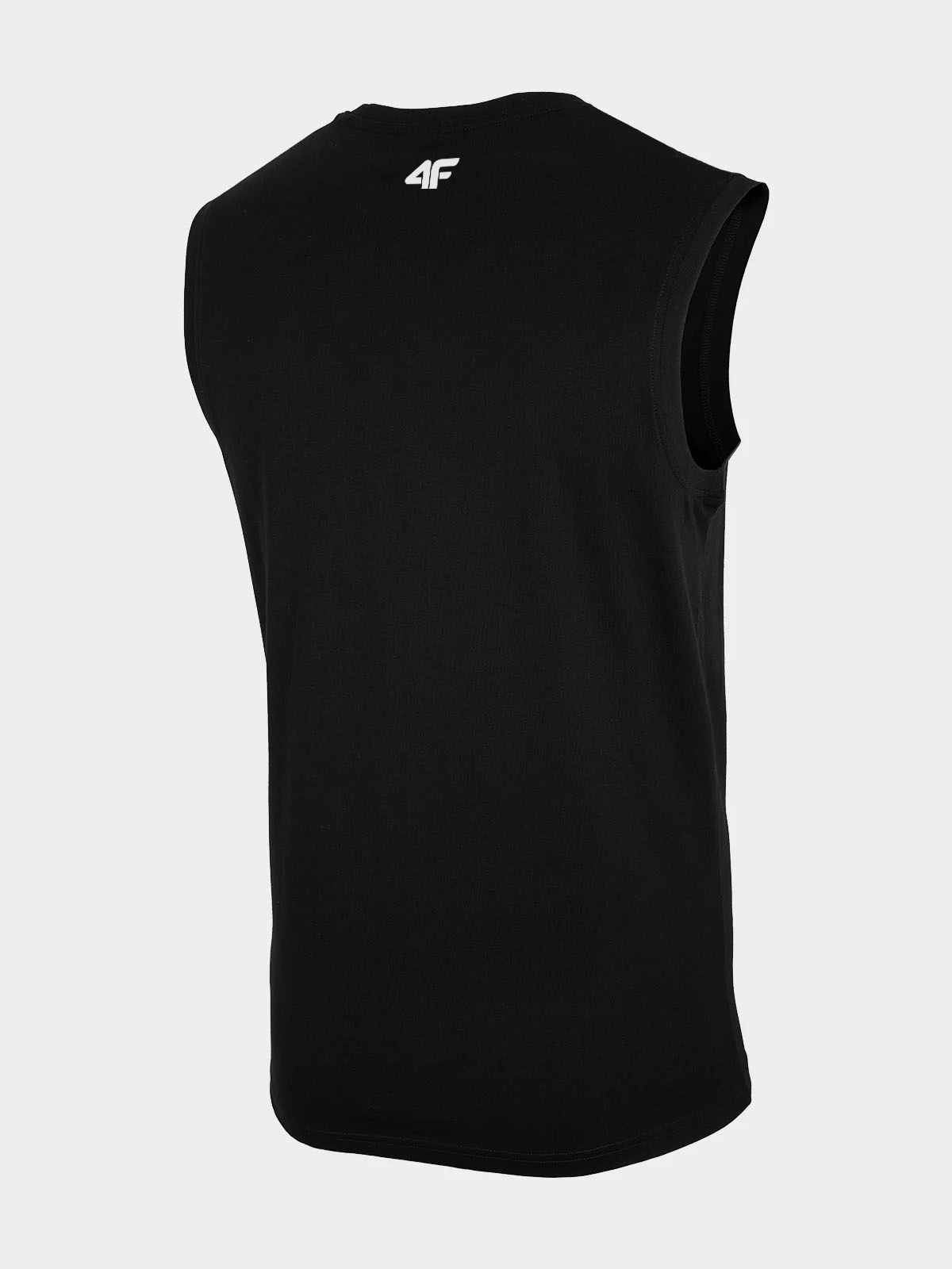 KOSZULKA MĘSKA 4F BEZ RĘKAWÓW BEZRĘKAWNIK BAWEŁNA TOP LIMITOWANA SS24M114 Wzór dominujący bez wzoru