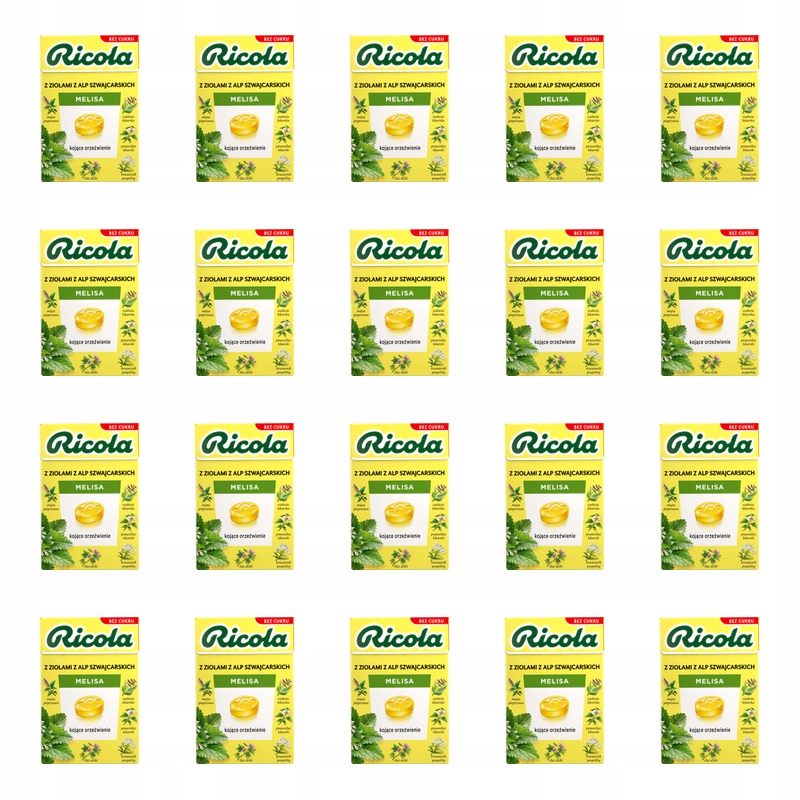 Ricola Melisa 27,5 g X20