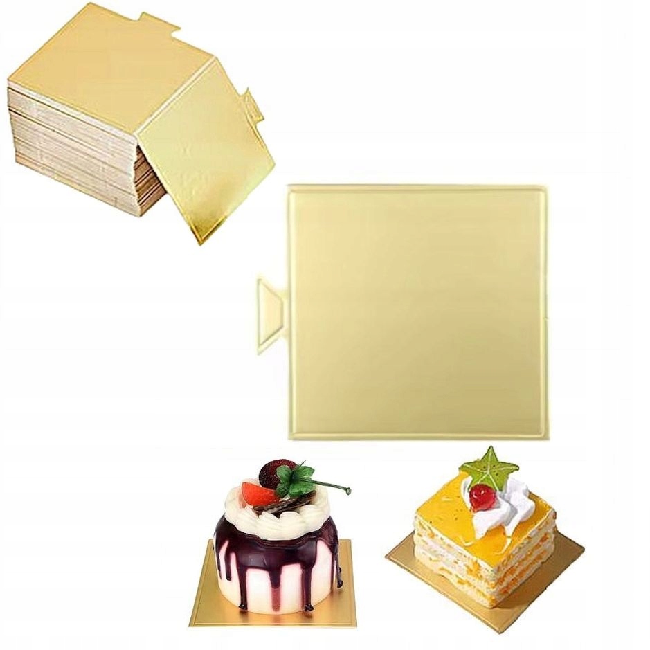 2X Podložky Pod Bankety Pod Monoporce 9x9cm 100 Ks Čtvercové