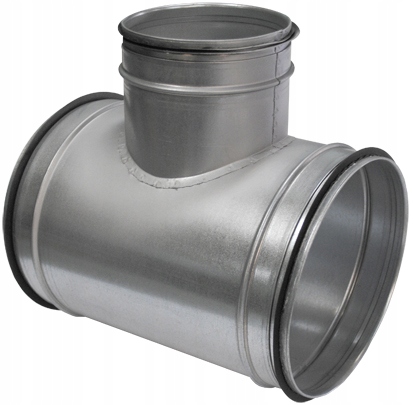 T-rozdělovač 3x250 90 st s těsněním Pozink Spiro Walter