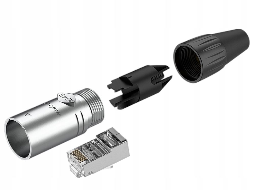 ROXTONE RE8MH-C5 ZŁĄCZE ETHERCON WTYK KABLOWY RJ45 CAT 5e STP OBUDOWA WTYKU Marka Roxtone