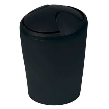 Levně Odpadkový koš Spirella Move výklopný 2 l černý