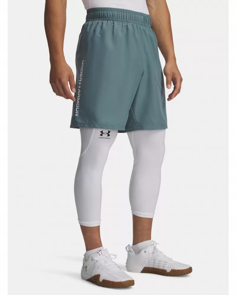 Spodenki Męskie Under Armour Treningowe Szybkoschnące Tech Wordmark XL