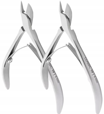 2 x Staleks Nůžky na kůži Classic 10 8 mm Pohodlný tvar pracovní části