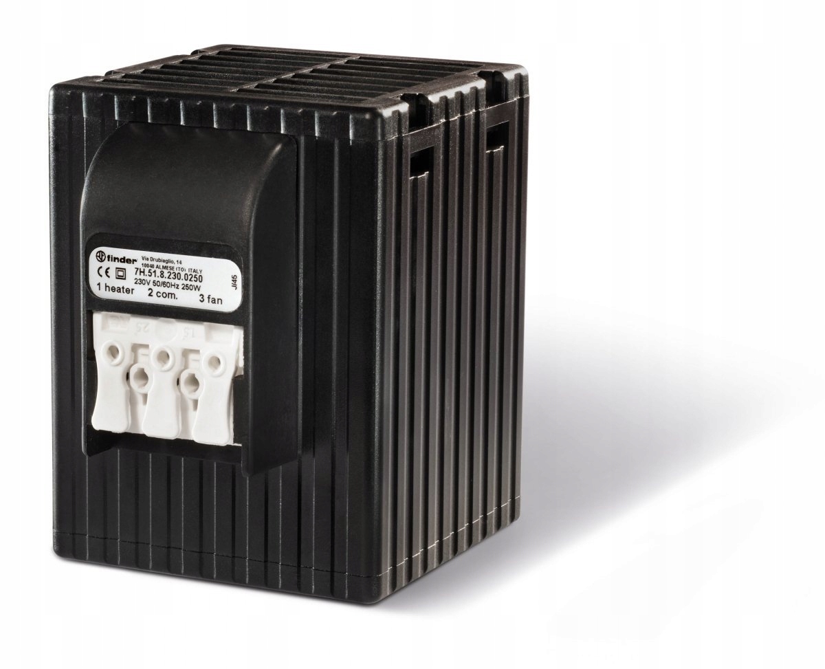 Ohřívač s ventilátorem do skříně 250W 30m³/h 230V TH-35 IP20 7H5182300250