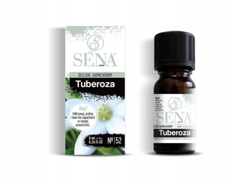 

Sena Olejek Zapachowy Zapach Tuberoza 8 ML NO/52