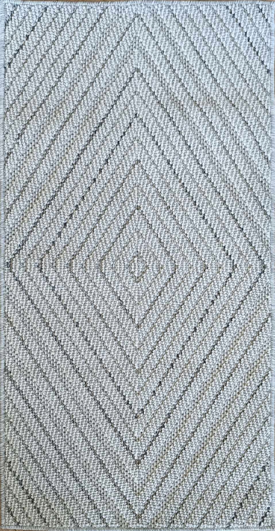 Šnúrkový koberec 120 x 170 cm, plochý, vonkajší, vnútorný, boho