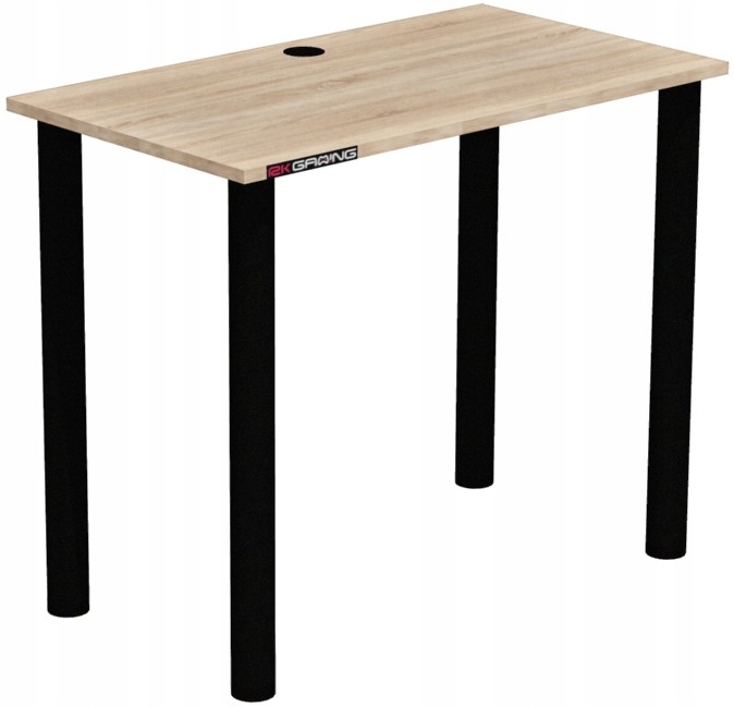 BIURKO GAMINGOWE KOMPUTEROWE GAMING 90x50 DĄB SONOMA