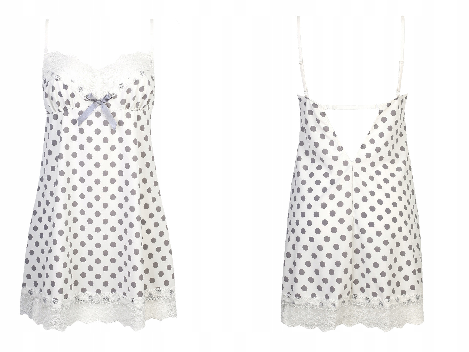 

Koszulka nocna w grochy Dolly Off White Poupee 38