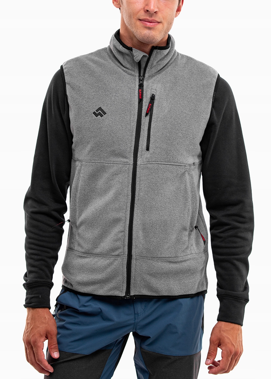 Alpinus kamizelka męska polarowa bezrękawnik polar Voio roz. S