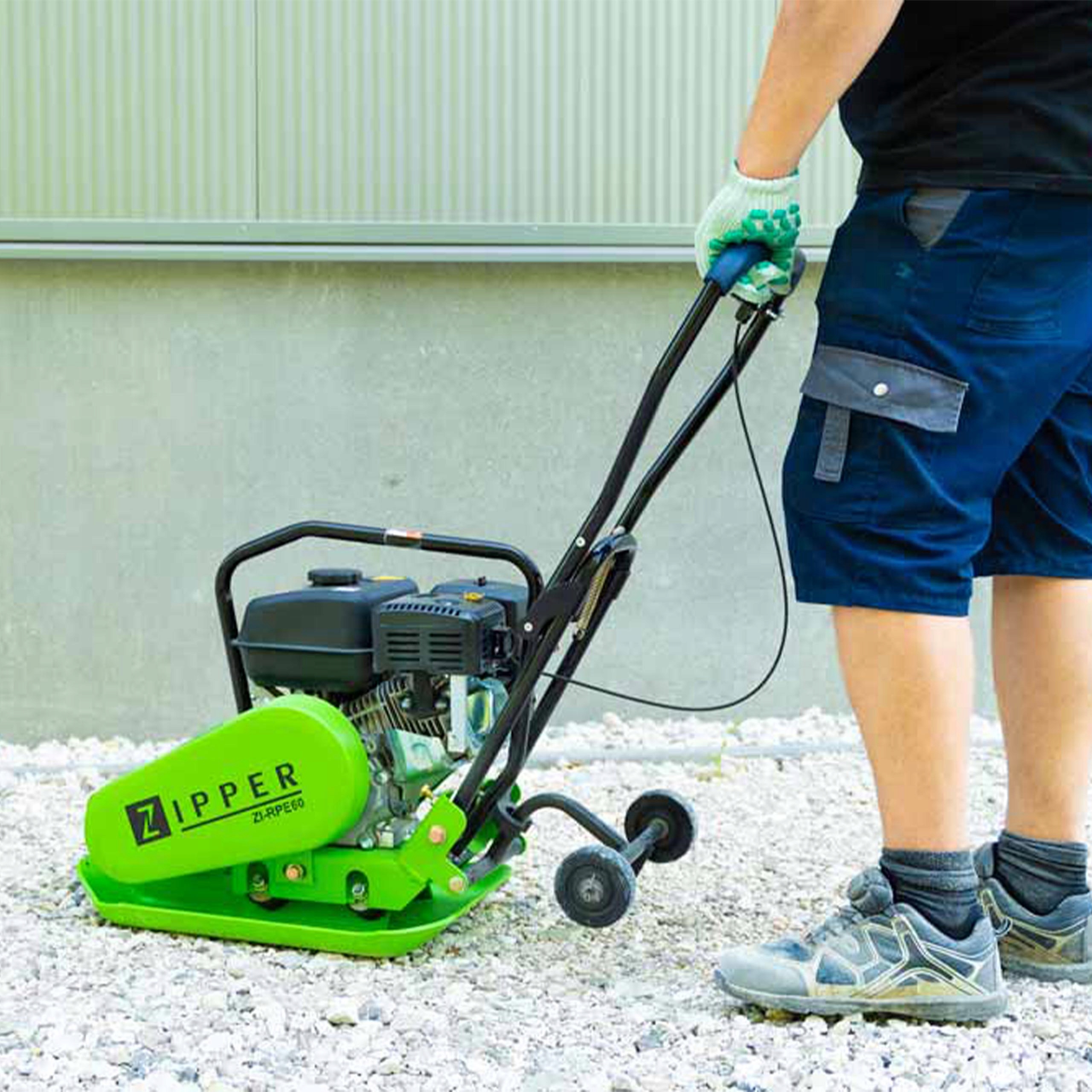 ZAGĘSZCZARKA 60KG ZIPPER + KÓŁKA + MATA DO KOSTKI Marka Zipper