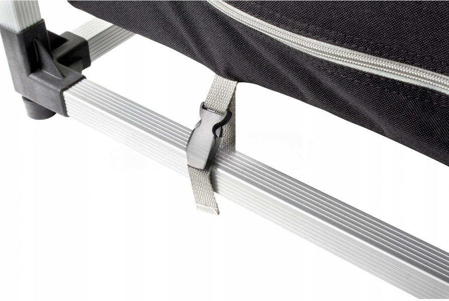 SZAFKA SKŁADANA TURYSTYCZNA BRUNNER AZABACHE CT SQUARE Kolor dominujący czarny