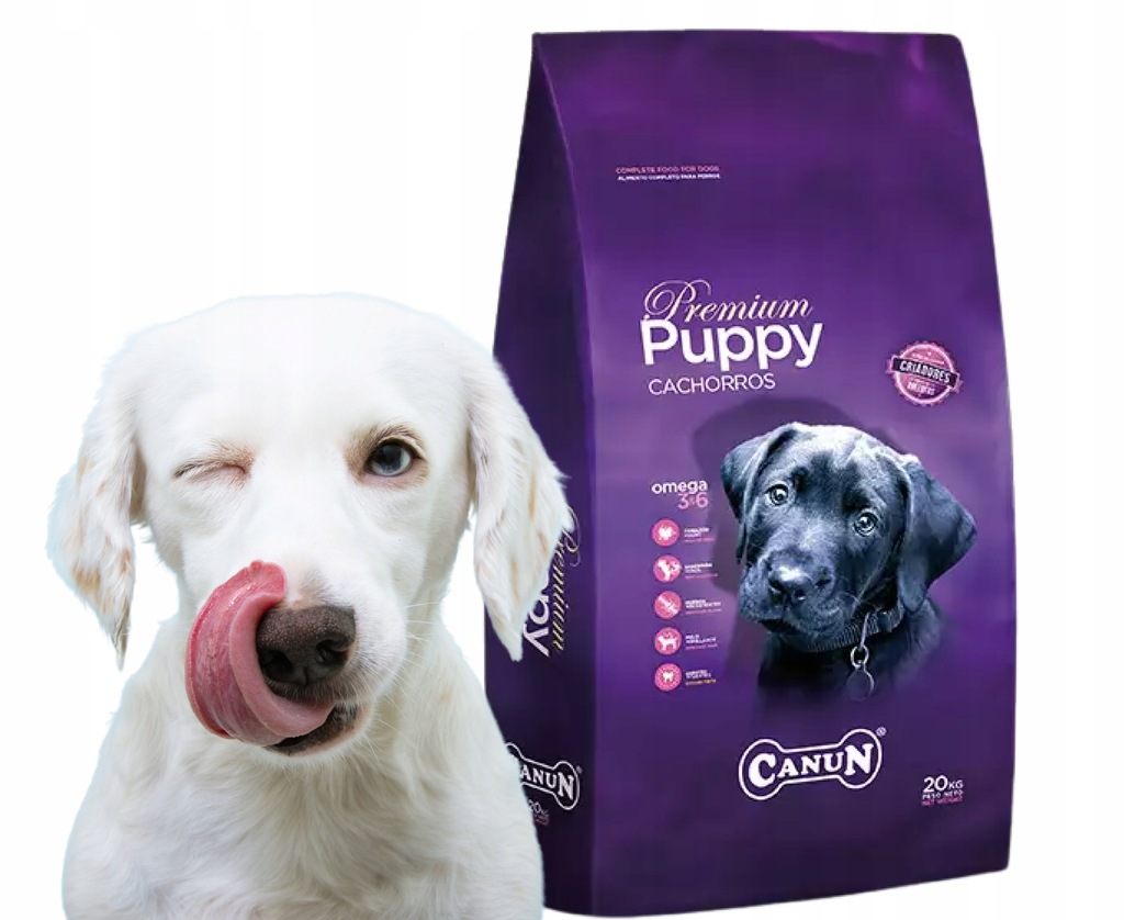 krmivo Canun Puppy pro štěňata od 1 měsíce 20 kg