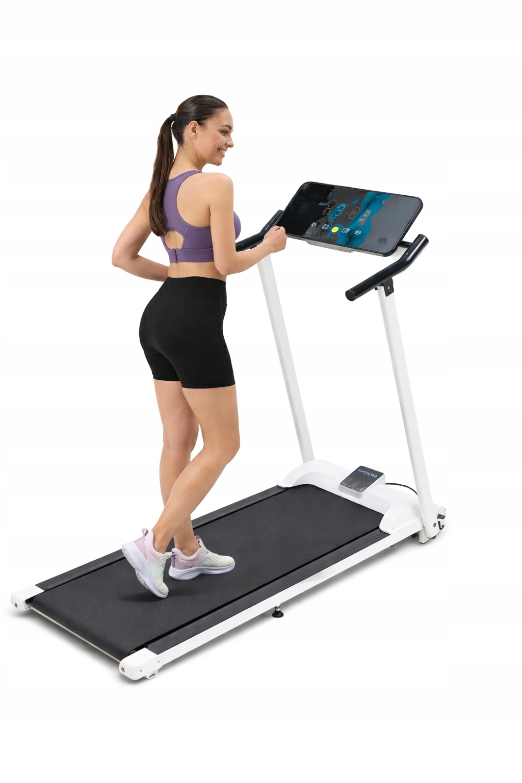 Elektrický domácí běžecký pás do 110 kg, Skládací, 12 km/h