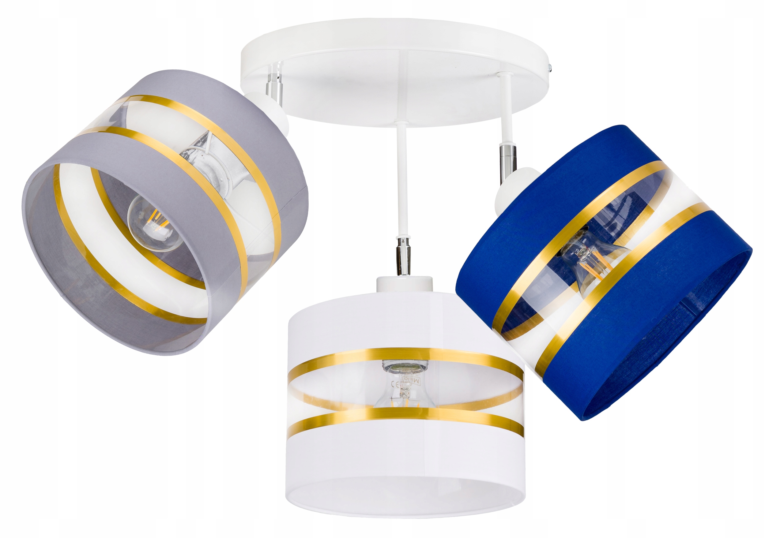 Lampa stropní svítidlo pohyblivý stropní lustr Abażur 20 cm