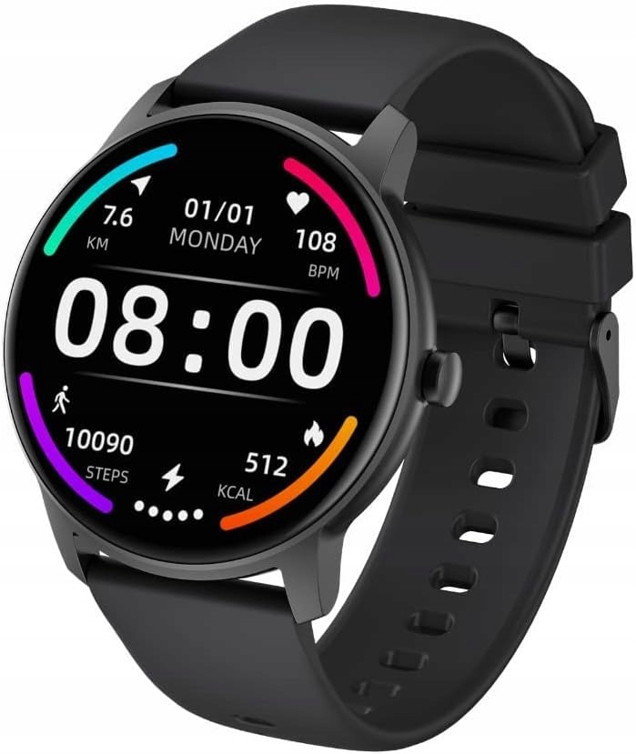 Smartwatch Zegarek Monitor Snu Ekran 1,32" Riversong Bluetooth Ios Android